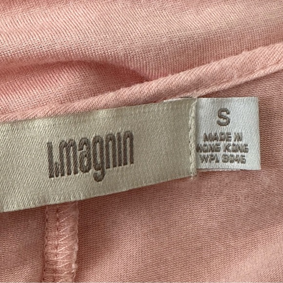 I. MAGNIN Vintage 1970s Pink Modal Maxi Night Dress – Loungewear Glam Size Small - Picture 12 of 16